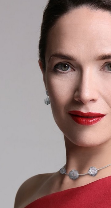 Klenoty Budín  Zlatý náhrdelník Kostka - COUPLE ve žlutém zlatě s broušenými kubickými zirkony 585/1000 6640033