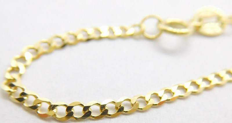 Klenoty Budín Pevný unisex zlatý řetízek ze žlutého zlata PANCER 585/2,64gr 50cm HK6024