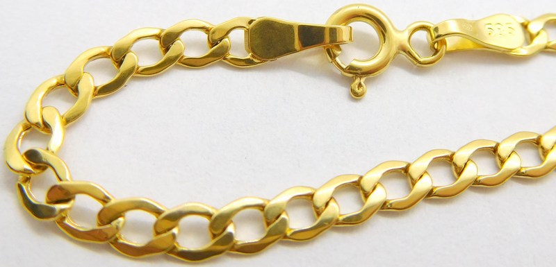 Klenoty Budín Mohutný prodloužený pánský zlatý řetěz (řetízek) PANCER 585/3,94gr 55cm HK6021