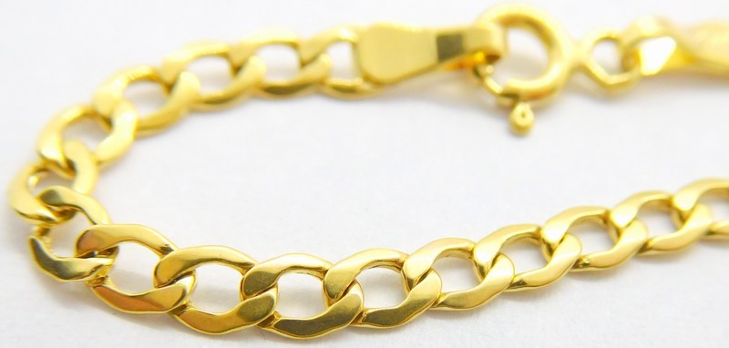 Klenoty Budín Mohutný prodloužený pánský zlatý řetěz (řetízek) PANCER 585/3,94gr 55cm HK6021