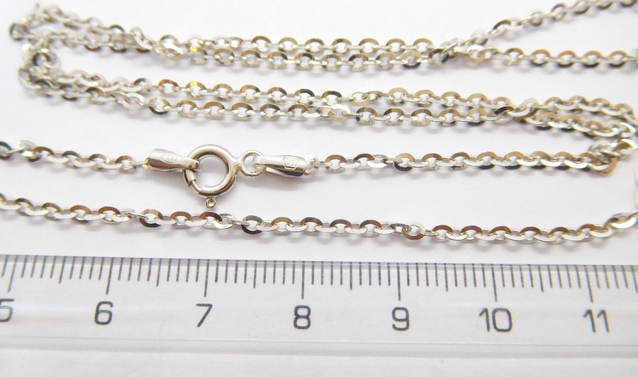 Klenoty Budín Dětský přívěskový stříbrný řetízek 925/1,49gr 38cm 0312056