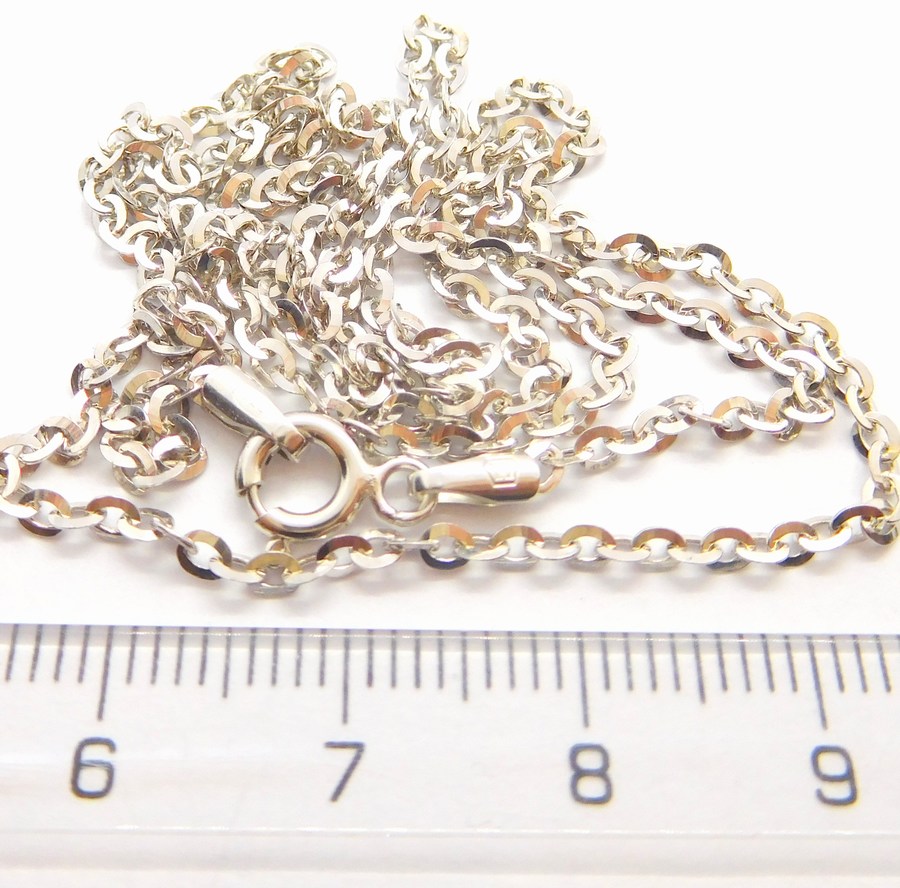 Klenoty Budín Dětský přívěskový stříbrný řetízek 925/1,49gr 38cm 0312056