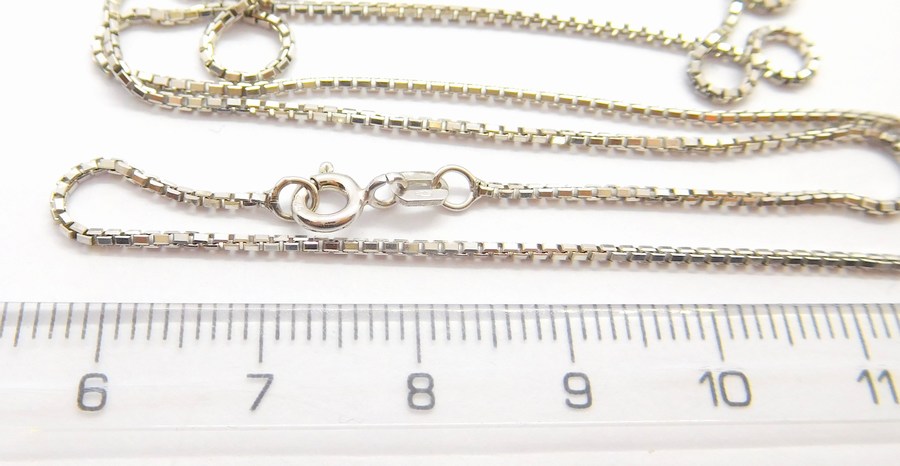 Klenoty Budín Dámský přívěskový stříbrný řetízek VENEZIA - BENÁTSKÝ 925/2,25gr 42cm 0301167