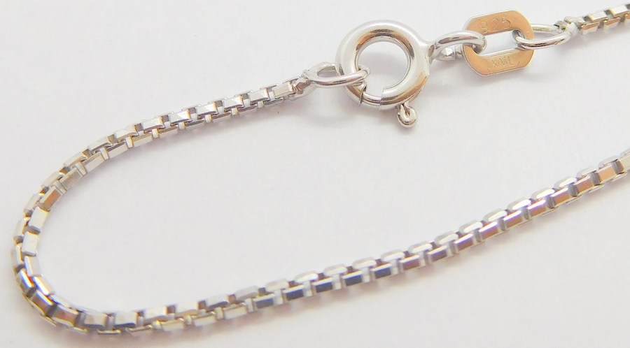 Klenoty Budín Dámský přívěskový stříbrný řetízek VENEZIA - BENÁTSKÝ 925/2,44gr 45cm 0301167