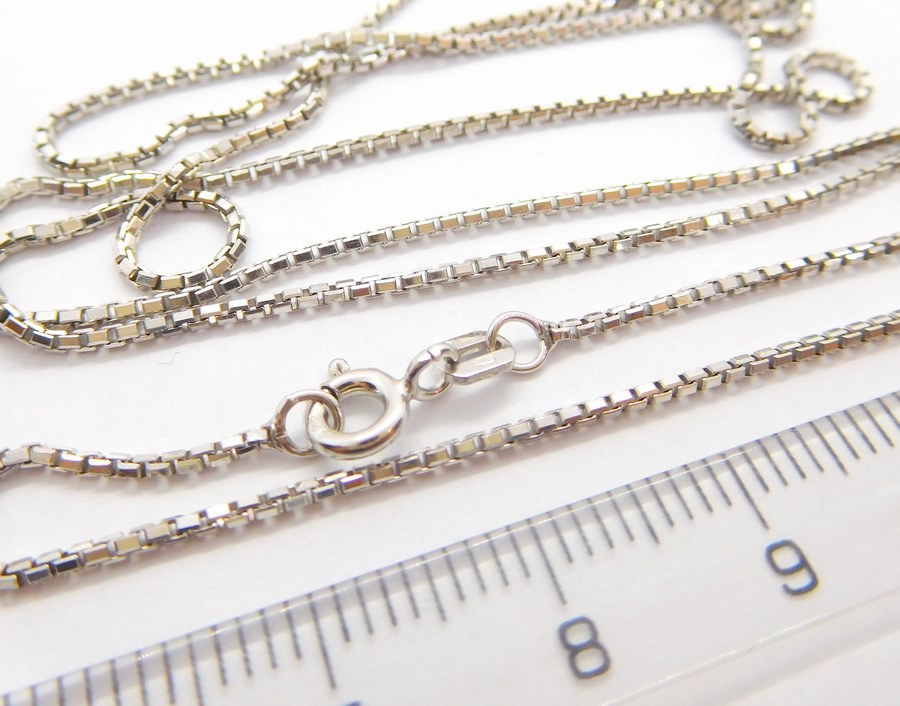 Klenoty Budín Dámský přívěskový stříbrný řetízek VENEZIA - BENÁTSKÝ 925/2,44gr 45cm 0301167