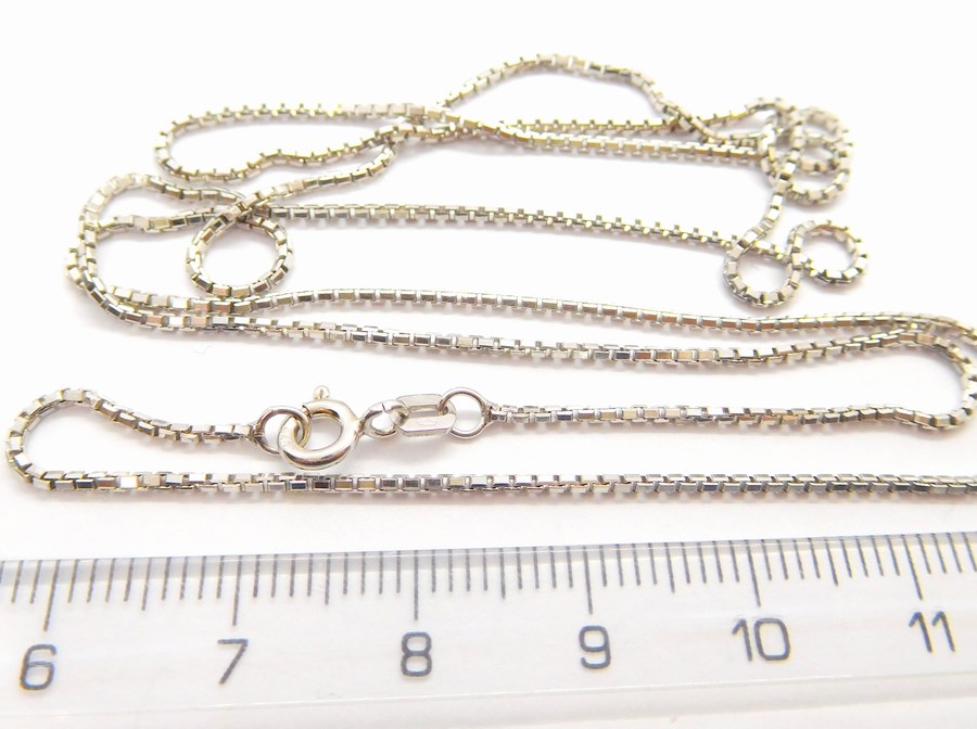 Klenoty Budín Dámský přívěskový stříbrný řetízek VENEZIA - BENÁTSKÝ 925/2,44gr 45cm 0301167