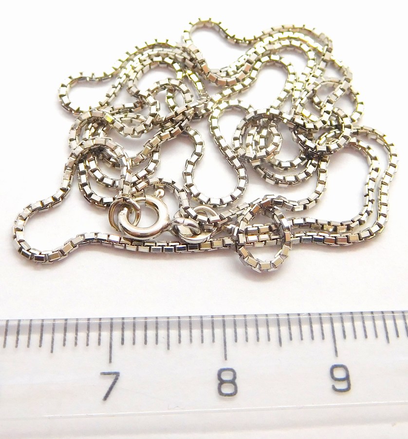 Klenoty Budín Dámský přívěskový stříbrný řetízek VENEZIA - BENÁTSKÝ 925/2,44gr 45cm 0301167