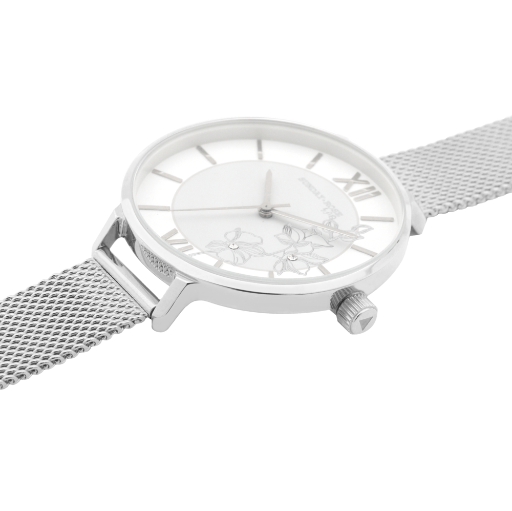 SUNDAY ROSE Dámské luxusní designové hodinky SUNDAY ROSE Fashion Orchid Leather SUN-F10