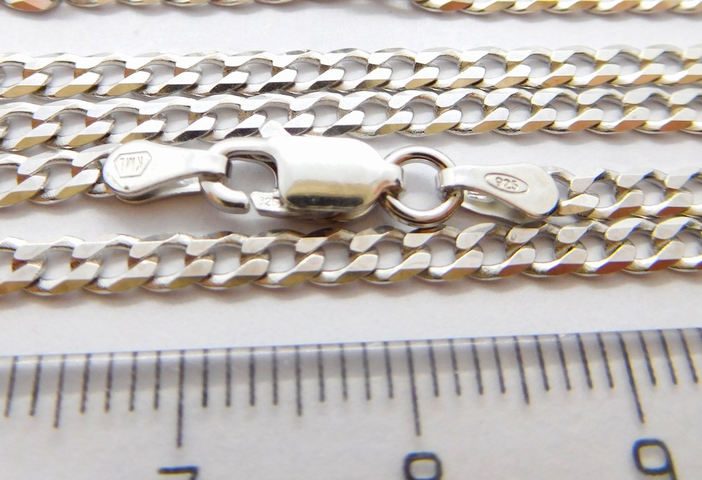 Klenoty Budín Pevný pánský stříbrný náramek PANCER 925/1000 2,56gr 21cm 030303400026