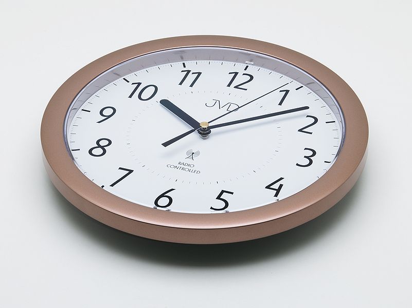 Přesné moderní rádiem řízené hodiny JVD RH612.13