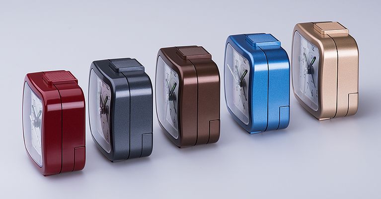 JVD Nejlevnější analogový malý levný budík JVD quartz SR105.4