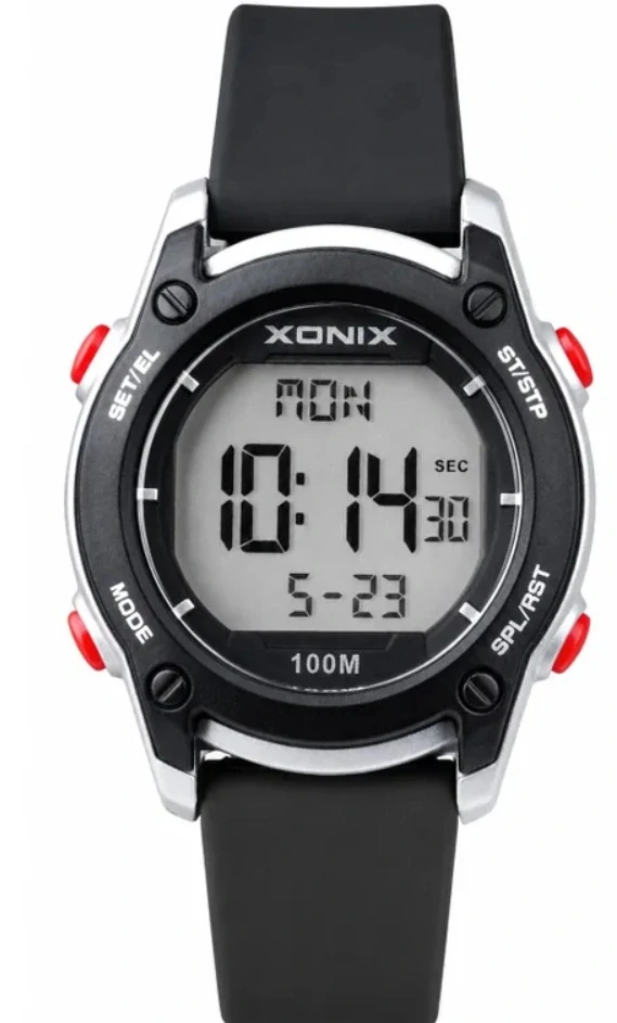 XONIX Vodotěsné sportovní digitální hodinky XONIX BAZ 007 - 10ATM