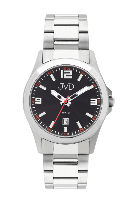 Odolné vodotěsné náramkové pánské hodinky JVD steel J1041.31 - 10ATM
