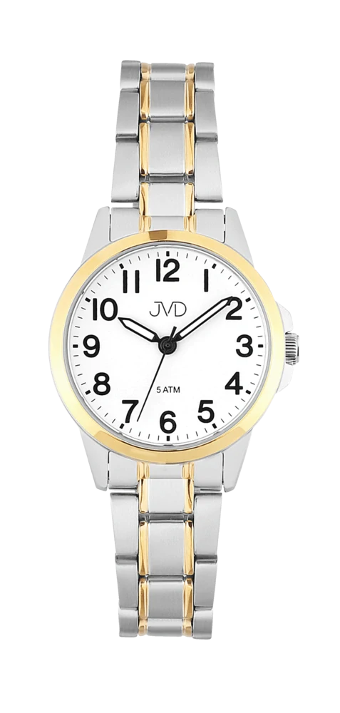 JVD Dámské ocelové bicolor kvalitní hodinky JVD J4197.2