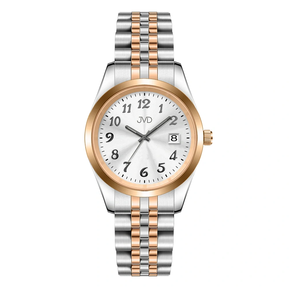 JVD Dámské rose gold módní designové hodinky JVD JZ216.4