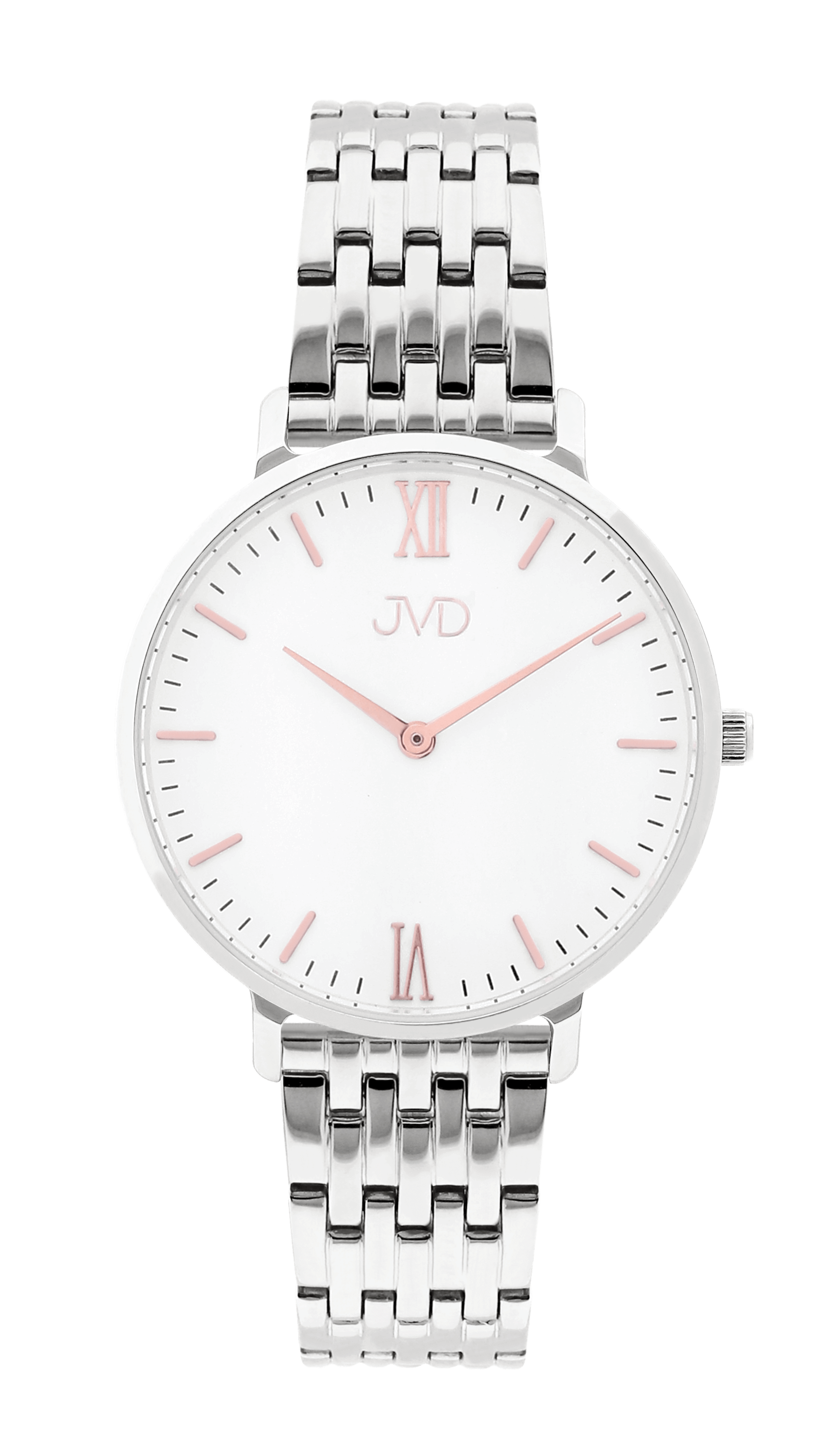 Luxusní dámské elegantní nerezové náramkové hodinky JVD J-TS30
