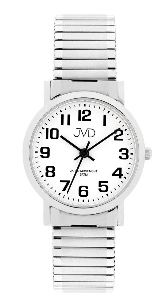 JVD Dámské módní ocelové hodinky na pružném pérovém řemínku JVD J4012.6