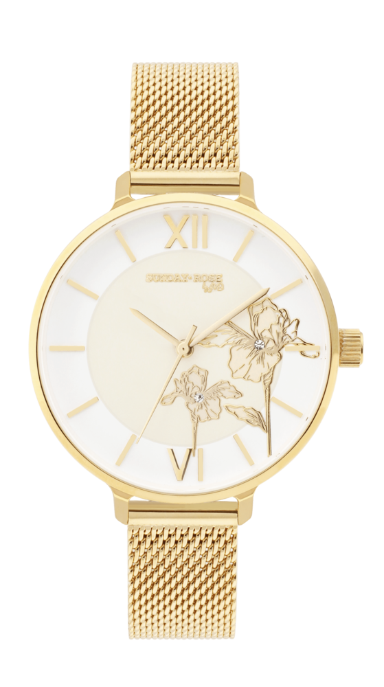 SUNDAY ROSE Dámské designové hodinky SUNDAY ROSE Fashion Iris SUN-F11