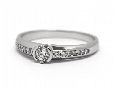 Luxusní zásnubní diamantový prsten přírodní diamant 585/2,07 gr J-22052-13 POŠTOVNÉ ZDARMA!