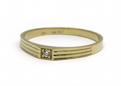Luxusní zásnubní prsten s přírodními diamanty 585/1,52 gr J-20618-11 POŠTOVNÉ ZDARMA!