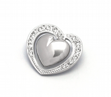 Diamantový zlatý přívěsek s diamanty SRDÍČKO 585/1,79 gr J-21373-12 POŠTOVNÉ ZDARMA!