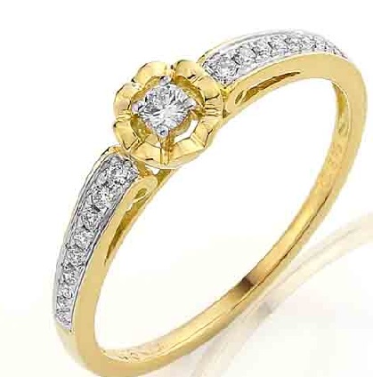 Luxusní zásnubní diamantový prsten s brilianty 3810846 POŠTOVNÉ ZDARMA!