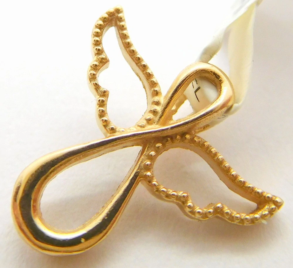 Klenoty Budín Zlatý andělíček z růžového zlata - přívěsek 585/0,65gr 6870036