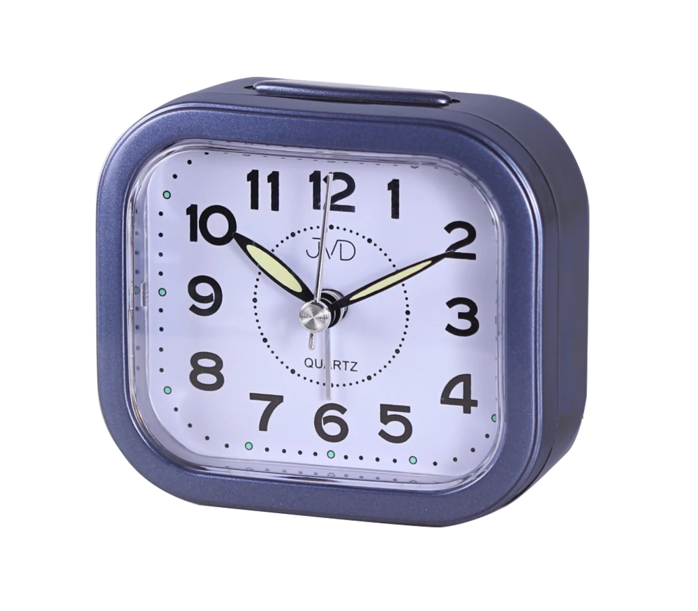 JVD Levný analogový ručkový budík JVD SRP8006.1 s osvětlením