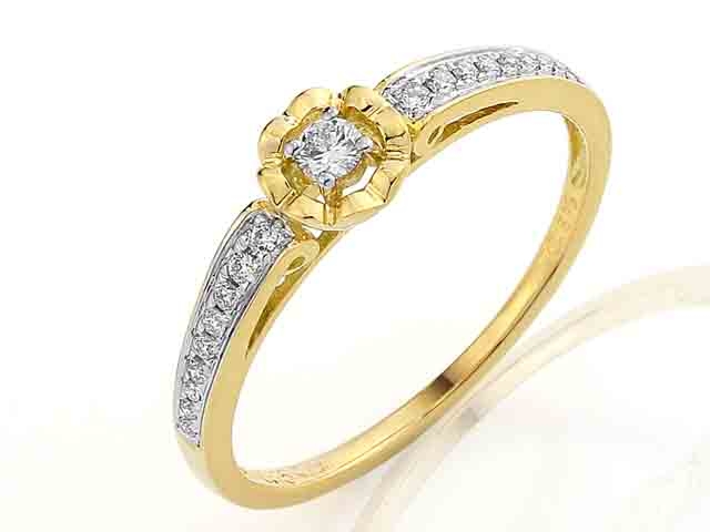 Luxusní zásnubní diamantový prsten s brilianty 3810846 POŠTOVNÉ ZDARMA!