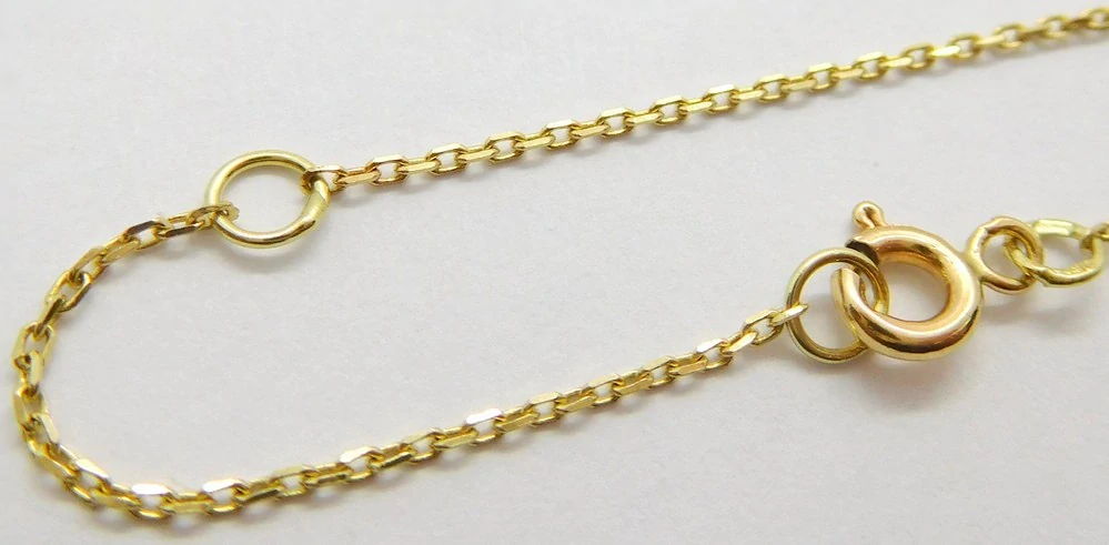 Klenoty Budín Dámský zlatý náramek ze žlutého zlata ANKER 585/0,72gr 17+3cm HK7122