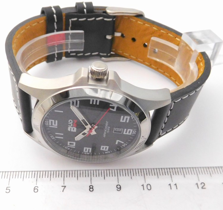 Klenoty Budín Pánské levné ocelové vodotěsné hodinky BUD-IN steel B1701.5  - 10ATM