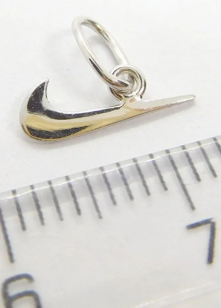 Klenoty Budín Zlatý přívěsek z bílého zlata tvar NIKE 585/0,16gr 341045339