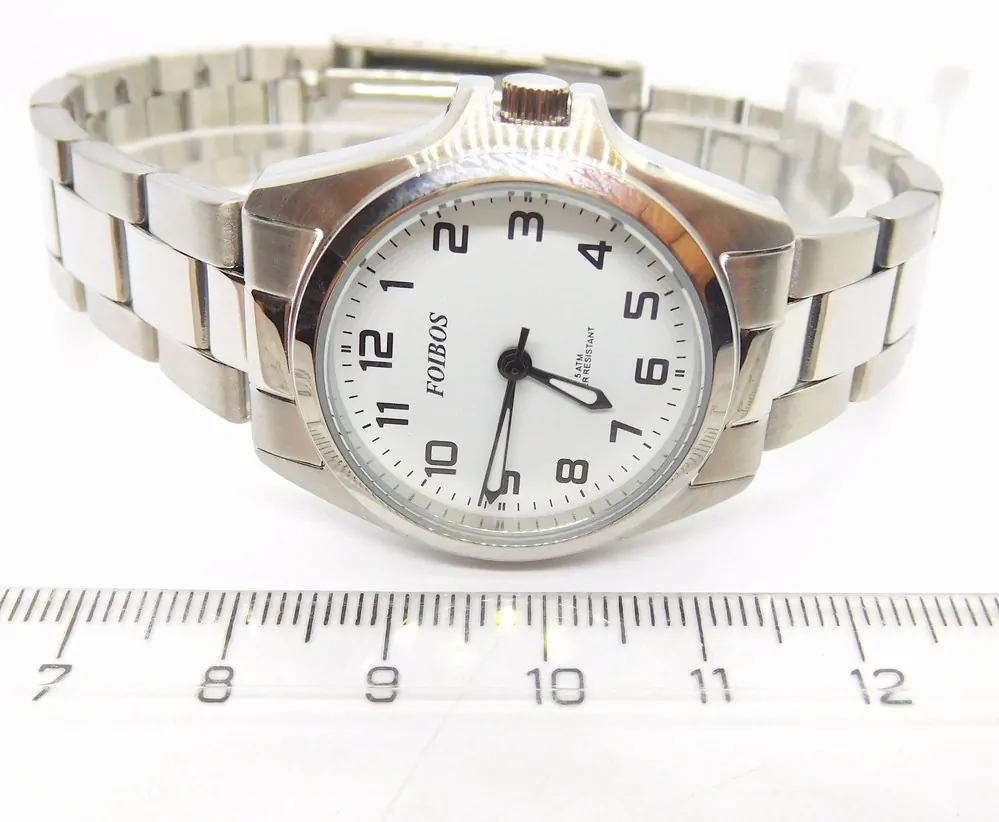 FOIBOS Dámské ocelové čitelné hodinky 5ATM FOIBOS CK1571.12