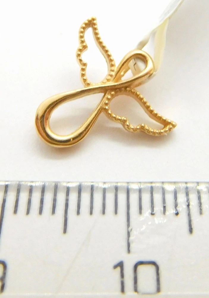 Klenoty Budín Zlatý andělíček z růžového zlata - přívěsek 585/0,65gr 6870036