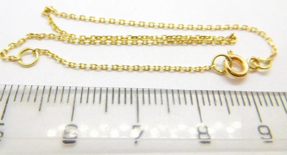 Klenoty Budín Dámský zlatý náramek ze žlutého zlata ANKER 585/0,72gr 17+3cm HK7122