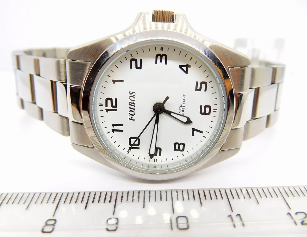 FOIBOS Dámské ocelové čitelné hodinky 5ATM FOIBOS CK1571.12