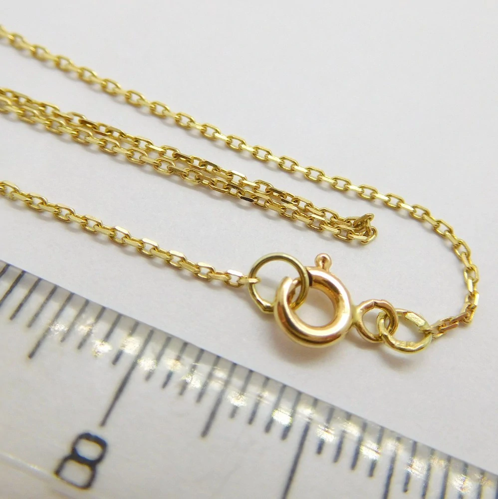 Klenoty Budín Dámský zlatý náramek ze žlutého zlata ANKER 585/0,72gr 17+3cm HK7122