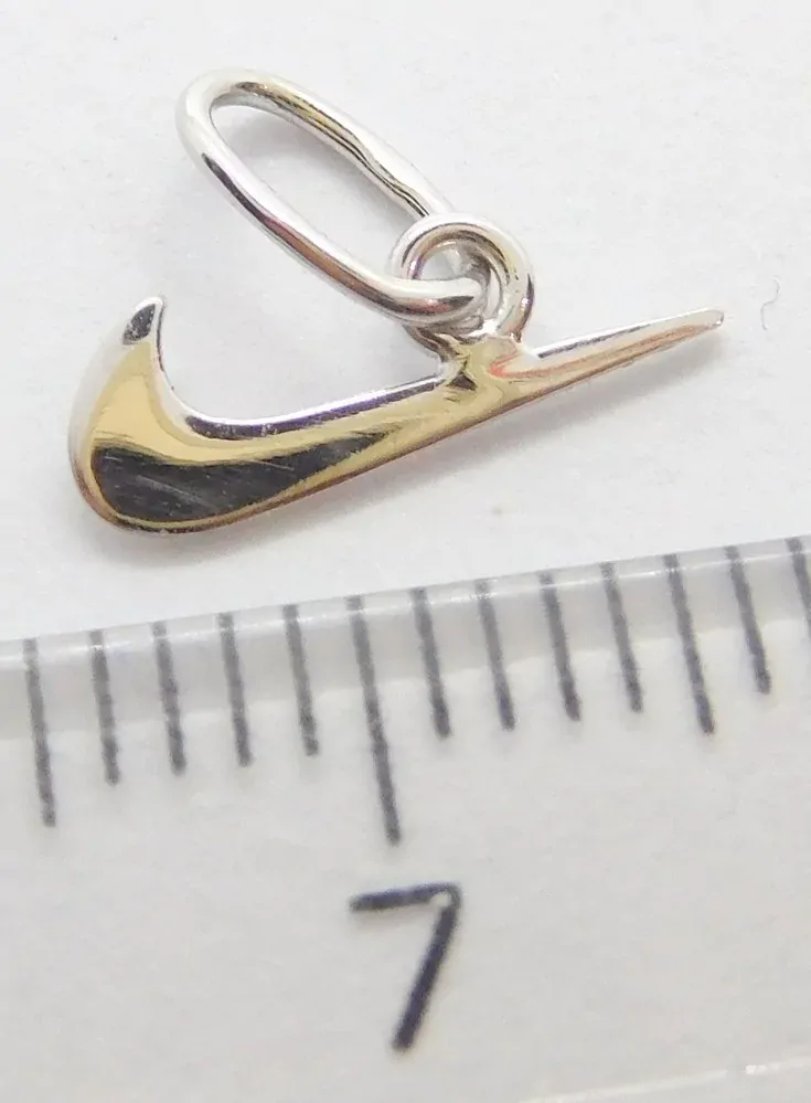 Klenoty Budín Zlatý přívěsek z bílého zlata tvar NIKE 585/0,16gr 341045339