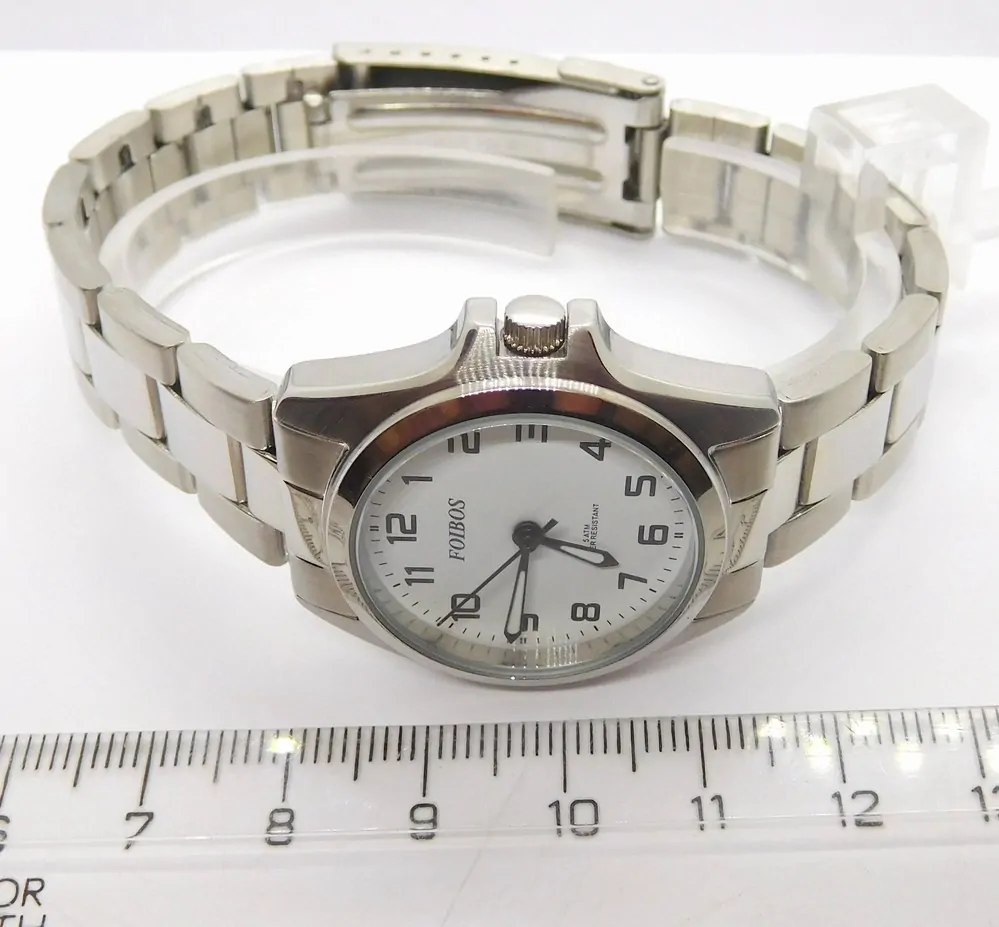 FOIBOS Dámské ocelové čitelné hodinky 5ATM FOIBOS CK1571.12