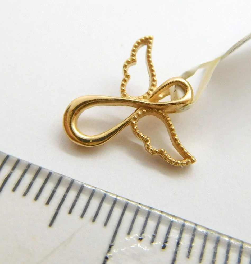 Klenoty Budín Zlatý andělíček z růžového zlata - přívěsek 585/0,65gr 6870036