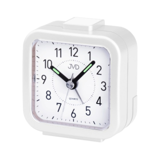 Nejlevnější analogový malý levný budík JVD quartz SR105.7