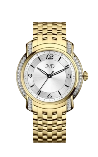 JVD Dámské náramkové zlacené elegantní šperkové hodinky JVD JG1042.3