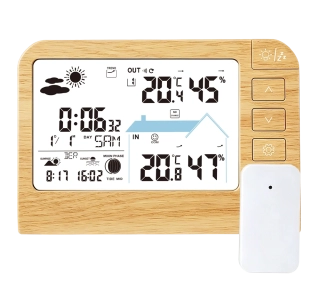 JVD Digitální meteorologická stanice s LED podsvícením JVD RB767.1