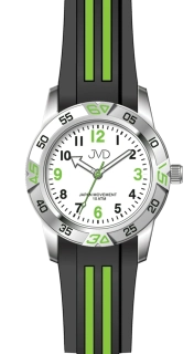 JVD Sportovní odolné dětské chlapecké vodotěsné hodinky JVD J7187.4 - 10ATM