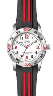 JVD Sportovní odolné dětské chlapecké vodotěsné hodinky JVD J7187.5 - 10ATM