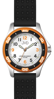 JVD Sportovní odolné dětské chlapecké vodotěsné hodinky JVD J7185.6 - 10ATM