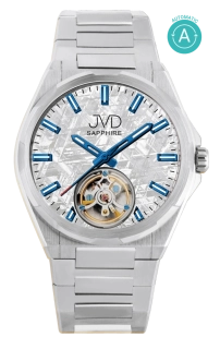 JVD Pánské ocelové vodotěsné automatické hodinky - chronograf AUTOMAT JVD JG1049.1