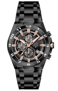 JVD Pánské ocelové vodotěsné ocelové hodinky - chronograf JVD JE1021.3
