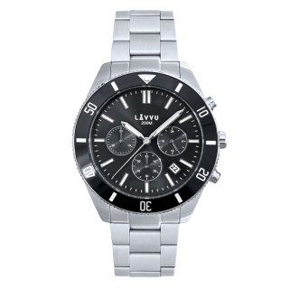 LAVVU Pánské hodinky Chronograph BRENNING s vodotěsností 200M LWM0341