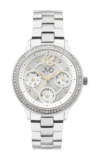 Dámské luxusní náramkové designové hodinky JVD JG1014.1 - multifunkční chronografy